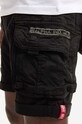 Alpha Industries pantaloni scurți din bumbac 176203.03 negru