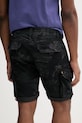 Oblečení Bavlněné šortky Alpha Industries Crew Short Camo 196201.125 černá
