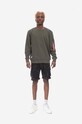 Бавовняні шорти Alpha Industries Crew Short Camo 196201 125 196201.125