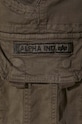 Σορτς Alpha Industries Crew 176203.136 πράσινο