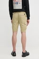 Bavlněné šortky Alpha Industries Ripstop Jogger Short béžová 106250.14