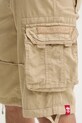 Bavlněné šortky Alpha Industries Alpha Industries Jet Short 191200 159 béžová 191200.159