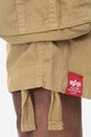 Alpha Industries pantaloni scurți din bumbac Alpha Industries Jet Short 191200 82 verde 191200.82