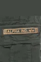 zelená Bavlnené šortky Alpha Industries Jet Short