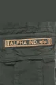 zielony Alpha Industries szorty bawełniane Alpha Industries Jet Short 191200 353