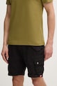 Alpha Industries pantaloni scurți Combat panza negru 116210.03