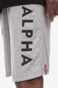 šedá Kraťasy Alpha Industries Alpha Jersey