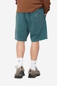 Carhartt WIP cotton shorts Nelson I030130 green
