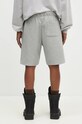 Oblečení Kraťasy Carhartt WIP American Script Sweat Short I031685 šedá