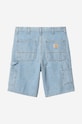 Джинсові бавовняні шорти Carhartt WIP I032026
