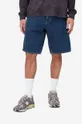 blue Carhartt WIP cotton denim shorts