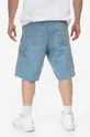 blue Carhartt WIP cotton denim shorts