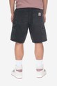 Clothing Carhartt WIP cotton denim shorts I032026 black