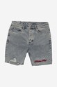 KSUBI szorty jeansowe jeans niebieski MSP23WA010