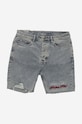 KSUBI szorty jeansowe jeans niebieski MSP23WA010