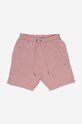 KSUBI pantaloni scurți din bumbac 4x4 Trak Short Quartz bumbac roz MSP23WA013