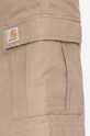Carhartt WIP pantaloni scurți din bumbac I028245 maro AA00