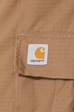 Carhartt WIP cotton shorts I028246 BLACK I028246 brown
