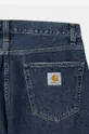 Carhartt WIP szorty jeansowe bawełniane niebieski