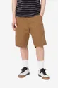 golden brown Carhartt WIP cotton shorts Men’s