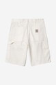 Îmbrăcăminte Carhartt WIP pantaloni scurți din bumbac I031504 bej