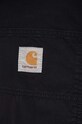 Памучен къс панталон Carhartt WIP Single Knee Short I031504 черен