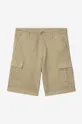 beige Carhartt WIP cotton shorts