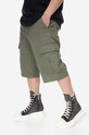 Carhartt WIP cotton shorts fabric green I031517