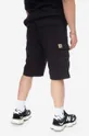 Памучен къс панталон Carhartt WIP черен