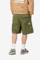 Carhartt WIP cotton shorts green