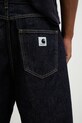 Carhartt WIP denim shorts navy I031919