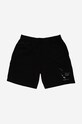 Lacoste cotton shorts Planet friendly black GH7582