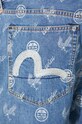 Evisu szorty jeansowe 2ESHTM3DS175XXCT niebieski