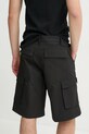 Дрехи Къс панталон Heliot Emil SS25.M.10.163.BLK01.CO черен