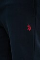 U.S. Polo Assn. szorty bawełniane DHM LB SWEAT granatowy MUP3354