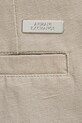Armani Exchange къс панталон мъжки с лен бежов 8NZS67.ZNFNZ.NOS