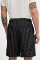 Oblečenie Armani Exchange teplákové šortky pánske bavlnené XM001227.AF11847.NOS čierna