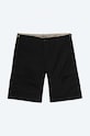Одяг Бавовняні шорти Carhartt WIP I028245.BLACK чорний