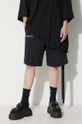 Pangaia pantaloncini in cotone 10000261 nero