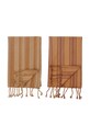 Bloomingville sada kuchyňských utěrek (2-pack) 82055384 hnědá AA00