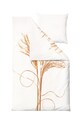 Хлопковый постельный комплект Södahl Silvergrass 60x63/140x220 cm жёлтый 15445
