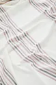 Μεγάλη βαμβακερή πετσέτα Madam Stoltz 100 x 180 cm λευκό