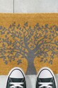 Килимок Artsy Doormats Grey Collection GREY.TREEOFLIFE бежевий AA00
