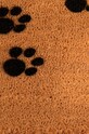 Artsy Doormats wycieraczka Patio Collection LONG.PAWPRINTS beżowy
