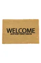 μπεζ Χαλάκι Artsy Doormats Welcome Collection Unisex