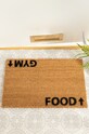 Вітальня та спальня Килимок Artsy Doormats Quirky Collection TYPO.FOODGYM бежевий