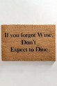Вітальня та спальня Килимок Artsy Doormats Alcohol Collection TYPO.FORGOTWINE бежевий