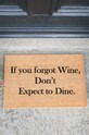 Килимок Artsy Doormats Alcohol Collection бежевий TYPO.FORGOTWINE