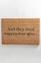 Artsy Doormats pres Chic Collection TYPO.HAPPILYAFTER bej AA00