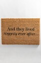 Artsy Doormats pres Chic Collection TYPO.HAPPILYAFTER bej AA00